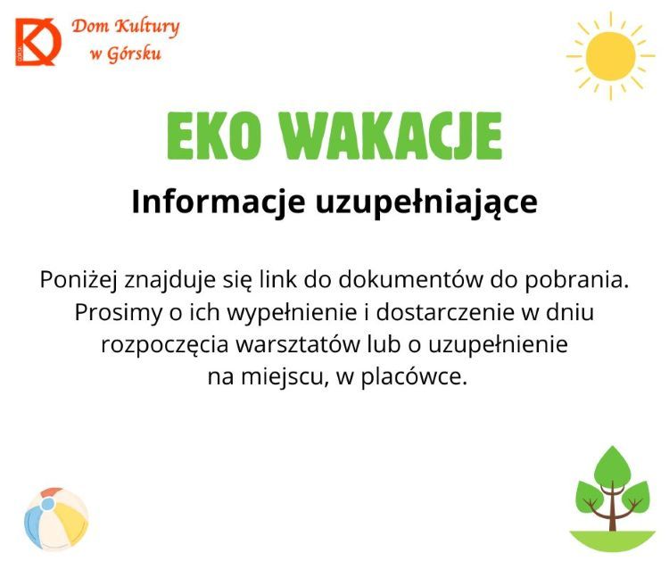 Ekowakacje 2026