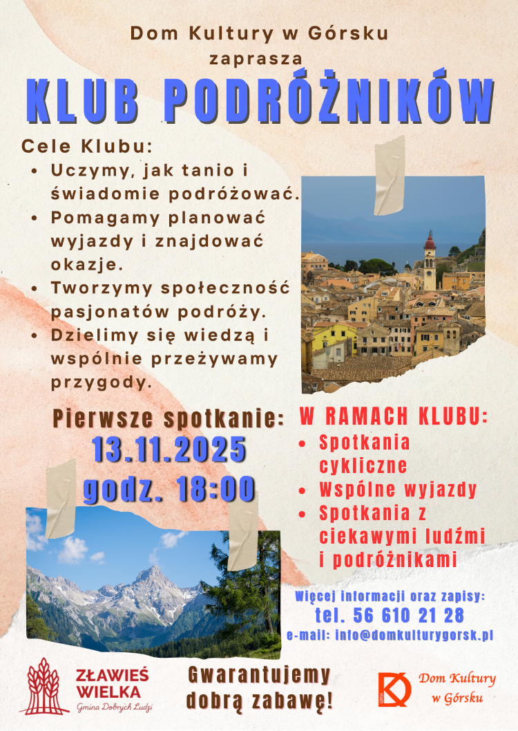 klub podroznkow