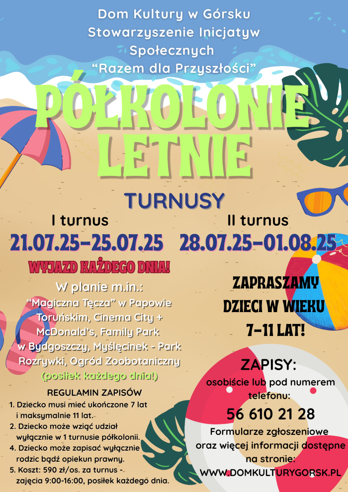 polkolonie lato 25
